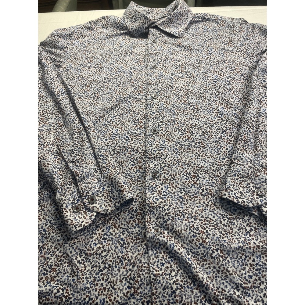 bugatchi uomo men shirt large